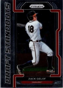 2021 Panini Prizm Draft Picks - Draft Standouts Zack Gelof #DS-ZG (RC) - Picture 1 of 1