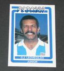 #187 JUNIOR BRASIL PESCARA FOOTBALL CALCIO 1987-1988 EUROFLASH ITALIA PANINI