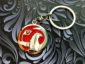 New Logo Vauxhall Car Keyring with Free Red Velvet Pouch Gift Idea - Picture 1 of 4