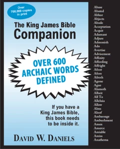 KING JAMES BIBLE COMPANION | DAVID W DANIELS | 24 PAGES | 600 WORDS | 3- PACK - Picture 1 of 4