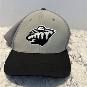 NHL Minnesota Wild Embroidered Logo, Hat Cap Adjustable H2 - Picture 1 of 6