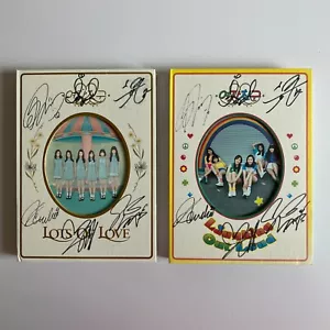 JUEGO DE ÁLBUMES FIRMADOS A MANO GFRIEND ""LOL - LOTS OF LOVE+LAUGHING OUT LOUD"" PARA TODOS LOS MIEMBROS - Imagen 1 de 10