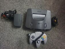 Nintendo 64 N64 Console With Power Lead, TV Lead And One Controller 