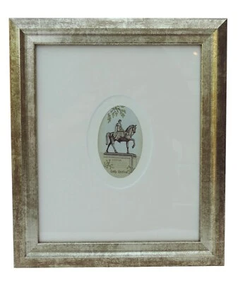 Cuadro de seda tejido Cash's of Coventry - Coventry - Lady Godiva Foto 1 de 3