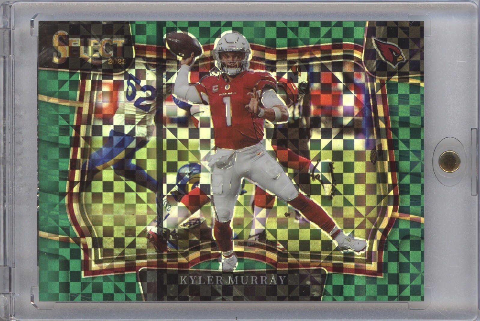 KYLER MURRAY 2022 PANINI SELECT #498 FIELD LEVEL GREEN PRIZM 3/5 CARDINALS
