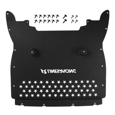 Aluminum Oil Cooler Skid Plate for 2018-2023 BMW F90 M5 4.4L S63 twin-turbo V8 - Image 1 of 4