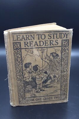 VINTAGE Learn To Study Readers Book One Grade Two c1924 by Horn & Shields - Image 1 of 4