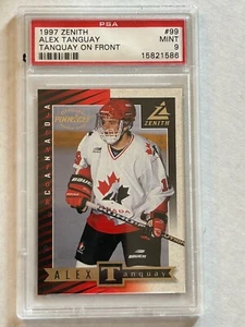 Alex Tanguay 1997-98 Pinnacle Zenith #99 RC Rookie PSA 9 MINT K481 - Picture 1 of 2