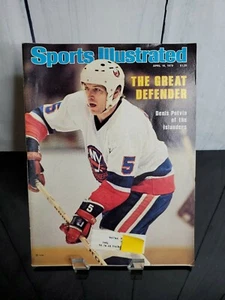 16 aprile 1979 SPORT ILLUSTRATO Denis Potvin New York Islanders giocatore di hockey - Foto 1 di 8