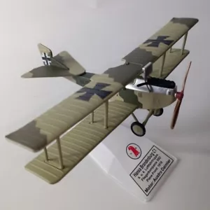 1:72 German Hansa Brandenburg C1 K.u.K Biplane Model Diecast Military Collection - Picture 1 of 18