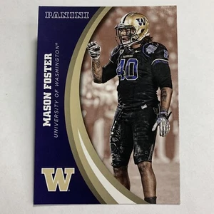 2016 Panini University of Washington Huskies Mason Foster #25 - Imagen 1 de 2
