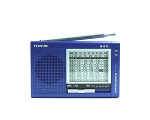 Tecsun R-911 (blue) AM/FM SW Shortwave Portable Multiband Radio Receiver - Picture 1 of 5