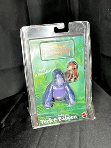 Figuras coleccionables posables Disney Tarzán Terk y Baby Baboon Kerchak 1999 nuevas en caja - Imagen 1 de 4