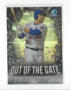 2016 Bowman Chrome Out of the Gate #OOG5 Michael Conforto RC Rookie Mets - Picture 1 of 1