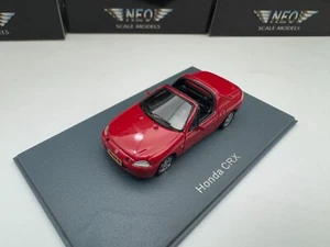 NEO 1/87 Honda CRX Red #43 - Picture 1 of 6