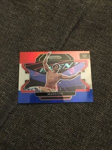 MANSOOR 2022 Panini Prizm WWE Red White Blue Prizm #66 Free Shipping