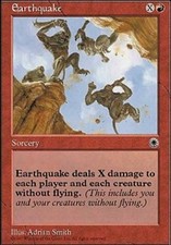 Earthquake X4 (Portal 1) MTG (NM) *CCGHouse* Magic