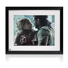 Emilia Clarke & Kit Harington Signed Game Of Thrones Photograph. Standard Frame