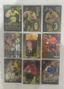 Various Individual 1995 1996 2017 Futera Tap N Play Rugby Union inset cards