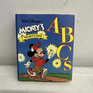 Disney's Mickey Mouse Mini Book "Mickey's Daytime ABC's Nighttime ABC's" E - Picture 1 of 8