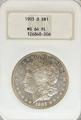 1903-O Morgan Dollar MS64PL NGC (#PA126840006) - Image 1 of 2