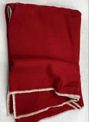 Ralston Purina Red Warm & Thick Emergency Survival Outdoor Wool Blanket - Image 1 of 4