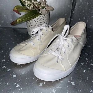 Dream Foam KEDS IVORY SNEAKERS SIZE 8 SANDBAR  Canvas - Picture 1 of 7