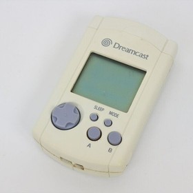 Dreamcast VISUAL MEMORY White HKT-7000 only Sega Official VMU C dc