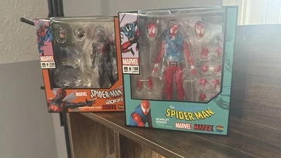 Mafex Spider Man 2099 versión de cómic Y Mafex Scarlet Spider versión de cómic Foto 1 de 4
