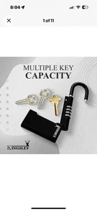 Kingsley Guard-a-Key  Storage Realtor Lockbox. Have Combo. Used 48 key cabinet. - Picture 1 of 22