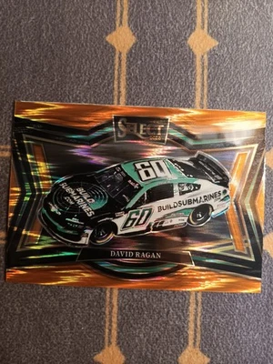 1x David Ragan 2025 Panini Select #181 Orange Flash Prizm Near Mint  - Image 1 of 2