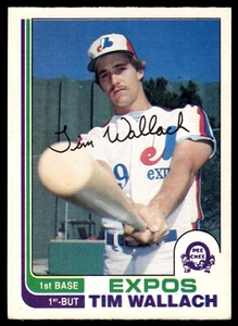 1982 O-Pee-Chee VTG OPC EX-NM Tim Wallach Rookie Montreal Expos #191 - Picture 1 of 2