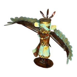 Dale Anderson Kupfer Messing Metall Skulptur Kachina Southwestern signiert 28/500 - Bild 1 von 8