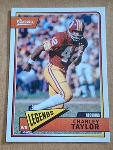 2018 CHARLEY TAYLOR PANINI CLASSICS NFL CARD #189 WASHINGTON REDSKINS SUN DEVIL - Bild 1 von 3