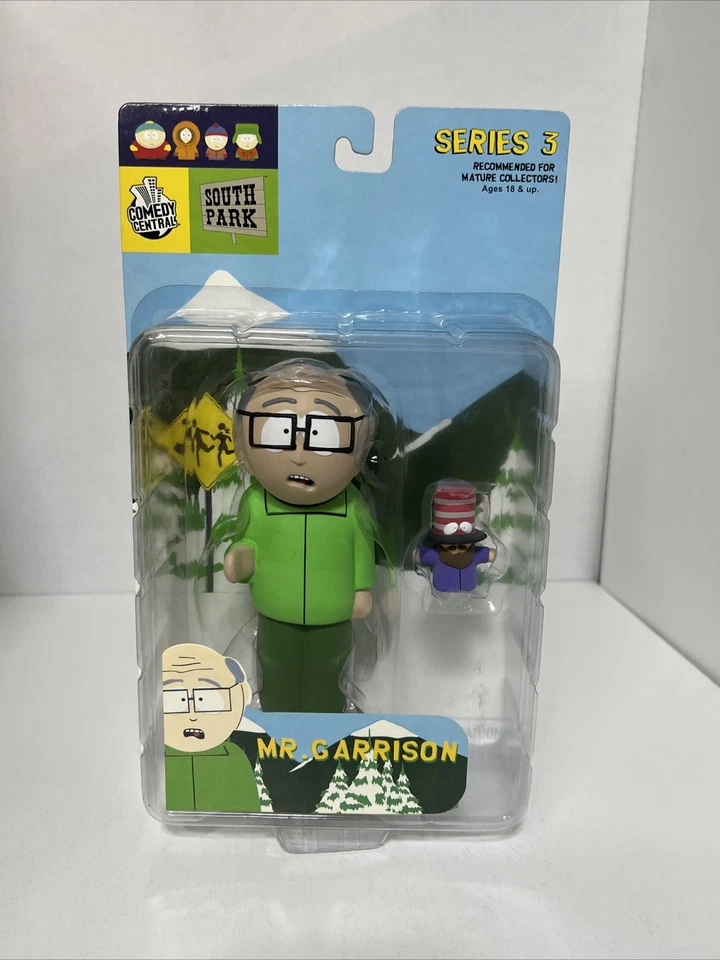 Comedy Central South Park Series 3 Mr Garrison 2004 Mirage Action Figure