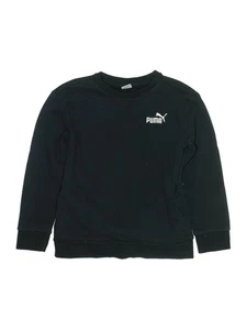 Puma Girls Black Sweatshirt 10 - Picture 1 of 2
