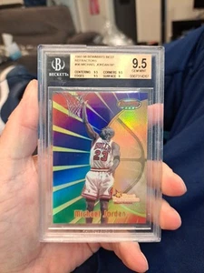 1997 BOWMANS BEST REFRACTOR MICHAEL JORDAN.......BGS 9.5 GEM MINT - Picture 1 of 2