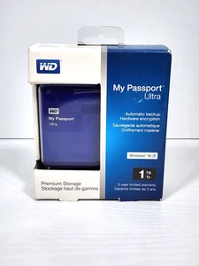My Passport Essential SE 1 TB USB 3.0/2.0 Ultra Portable External HARD DRIVE - Picture 1 of 9