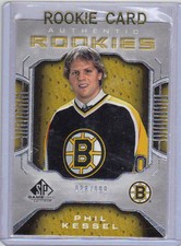 2006-07 SP Game Used Phil Kessel Rookie Card RC #106 Mint /999 (Penguins)