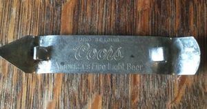 Coors Can/Bottle Opener "America's Fine Light Beer" EMRO St. Louis - Picture 1 of 4