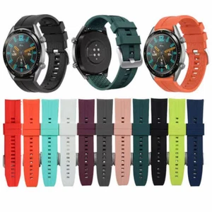 Correa de pulsera de silicona de repuesto para reloj Huawei GT2 46 mm fitness 22 mm - Imagen 1 de 17