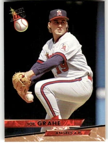 Joe Grahe 1993 Fleer Ultra #165 California Angels - Picture 1 of 2