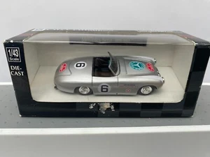 NewRay Mercedes-Benz 300SL Silver Convertible 1952 1:43 Scale Boxed DieCast new - Picture 1 of 2