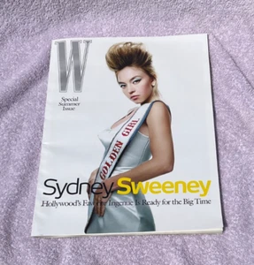 NEW 2025 W MAGAZINE SPRING/SUMMER SPECIAL SUMMER ISSUE-SYDNEY SWEENEY - Picture 1 of 2