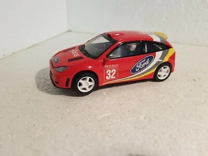 QQ C 2428 W Scalextric UK Ford Focus Rally #32 Red Bus Of Set C 1092 K - Picture 1 of 1