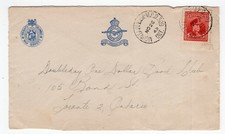 Canada WWII - ONT Ontario 1945 Mountain View MPO - Military Post Office Cover