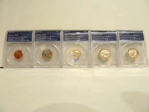 2017 S  ANACS-EU 70 ENHANCED UNCIRCULATED SET. DENVER RELEASE. # 581 of 1863 - Picture 1 of 4