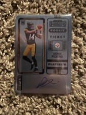 22 Contenders George Pickens Platinum Ticket Auto 1 Of 1 🔥🔥🔥