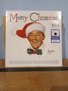 Merry Christmas by Bing Crosby White Vinyl LP, 2014 Jingle Bells Silver Bells - Picture 1 of 3