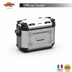 KAPPA KFR37AL Suitcase Single Aluminum Left 37L K' Force Monokey - Picture 1 of 1